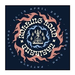 Rolling Loud | RL THAILAND RL TEMPLE NAVY BANDANA